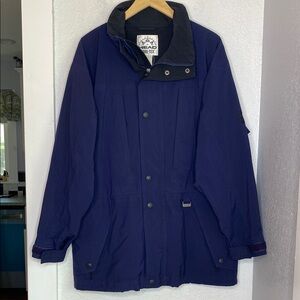 VTG 90s HEAD Gore-Tex Exploration Navy & Black Outdoor Utility Jacket Coat